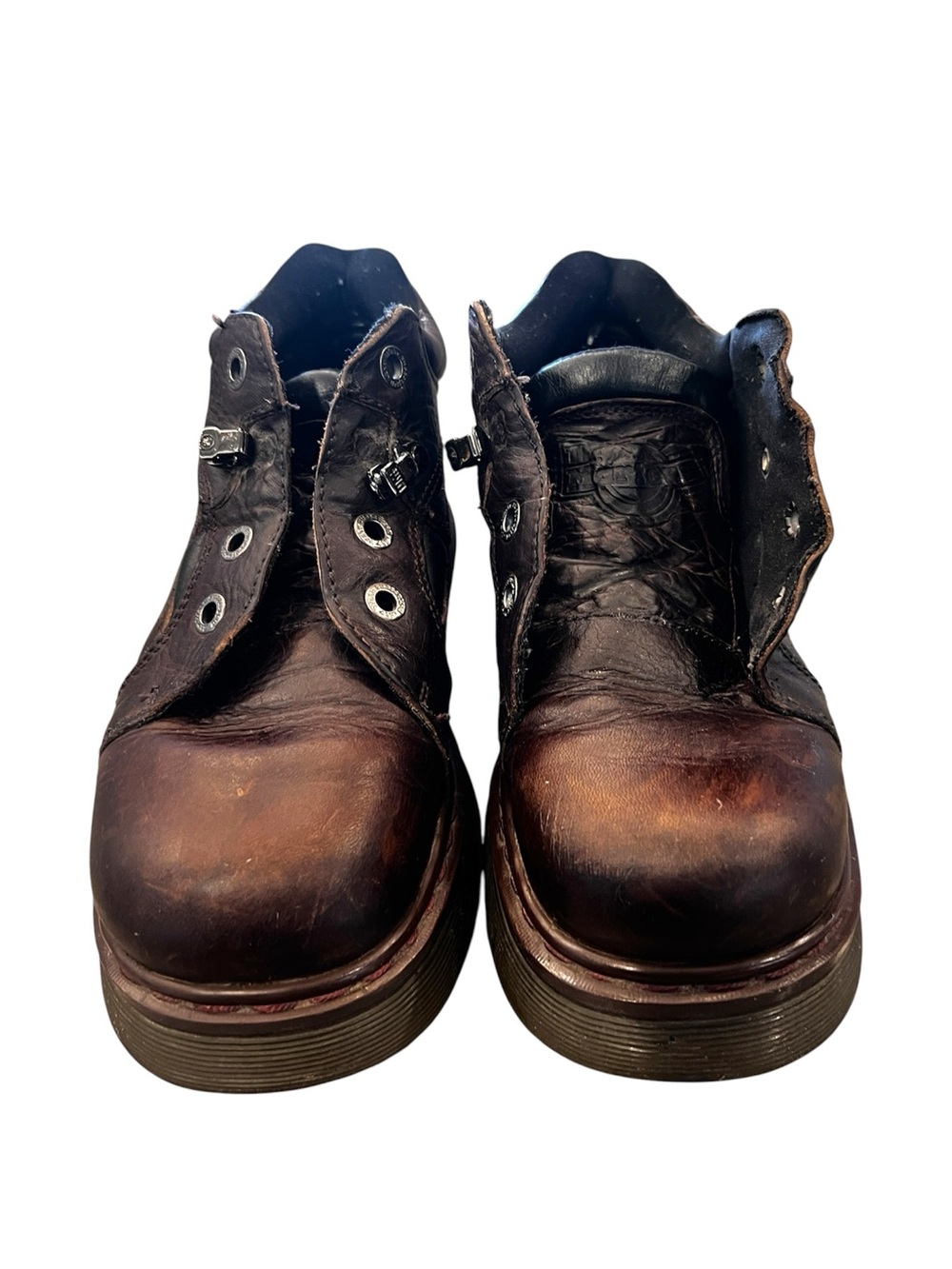 Dr. Martens Brown Leather Work Boots